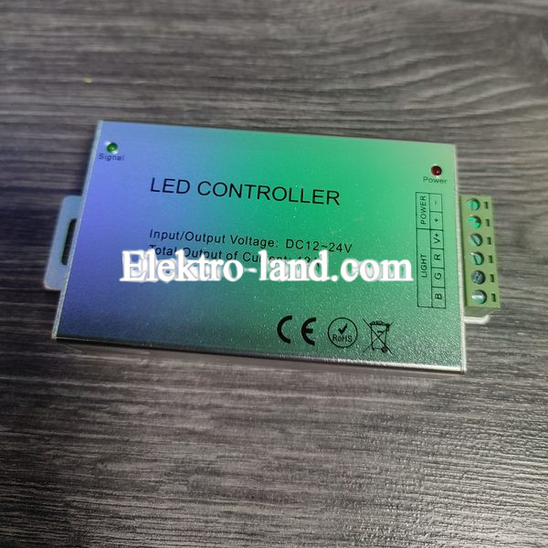 RGB Контроллер управление led лентой 12 А Радио - 20 кнопок  AVT 